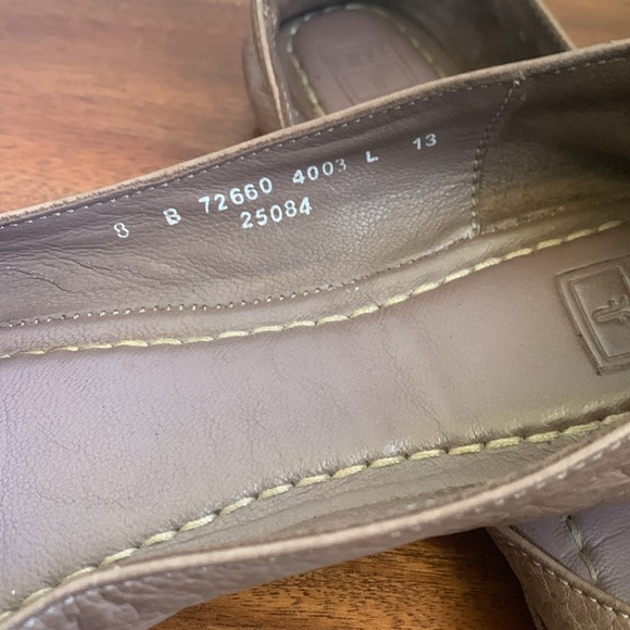 Frye Leather Round Toe Ballet Flats - Picture 2 of 5